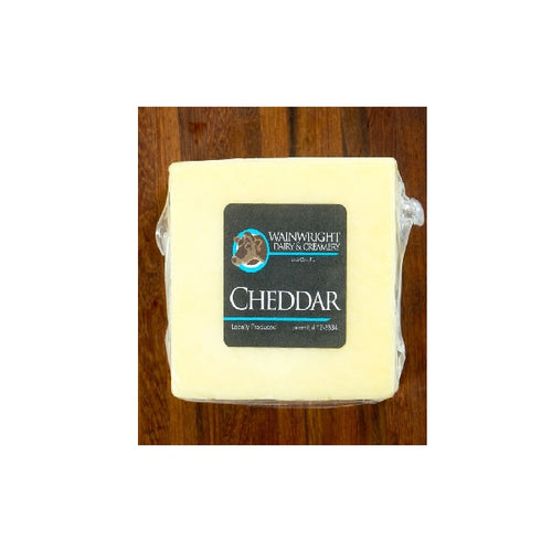 Wainwright Farm Organic Raw White Cheddar Cow Cheese