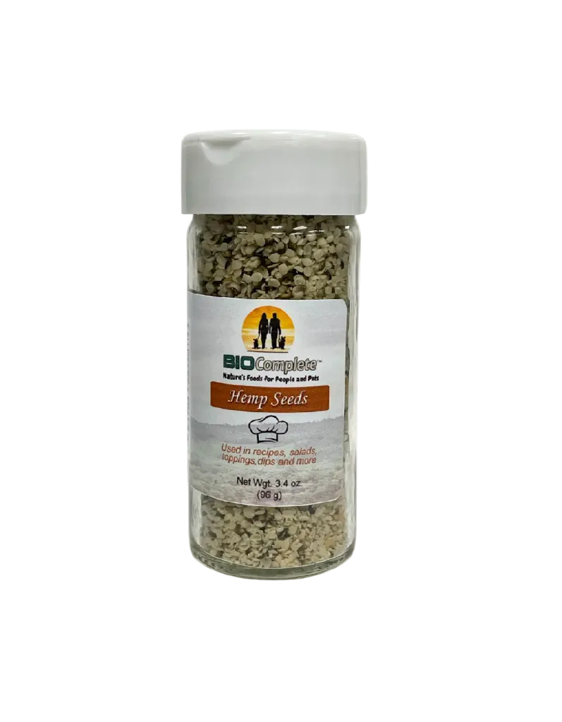 BioComplete Hemp Seeds Culinary - Premium Raw Hemp Seeds for Cooking and Nutritional Boost