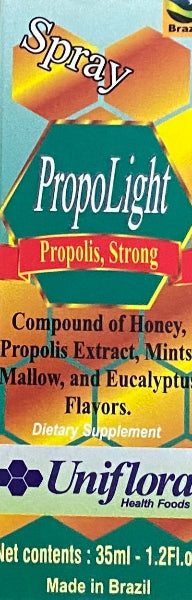 Propolis spray formulated for natural immune support and oral wellness