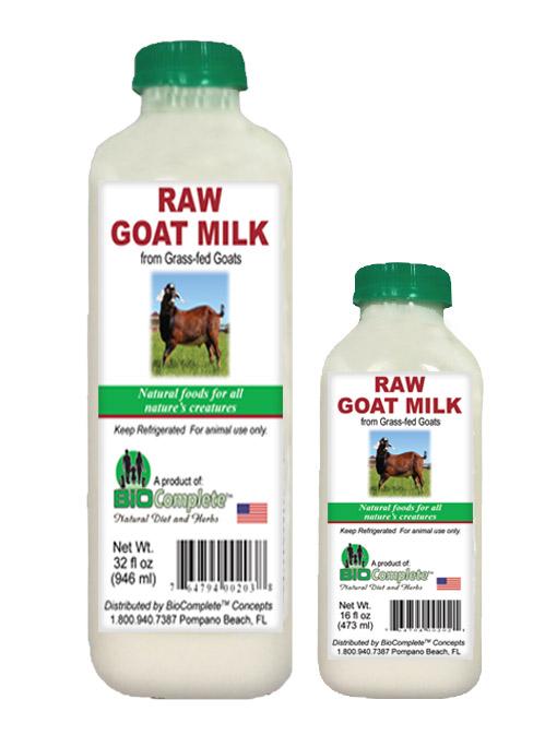 BioComplete Raw Goat Milk
