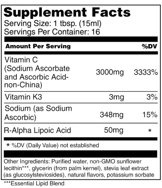 Vitamin C supplement blend with added nutrients