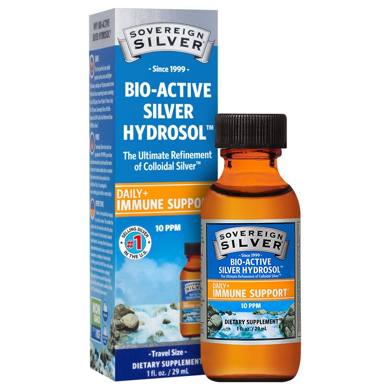 Sovereign Silver product designed to enhance natural immune defense