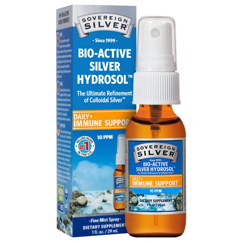 Silver-based wellness product for supporting immune function