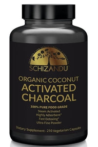 Schizandu's Organic Activated Charcoal Capsules from Coconut