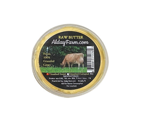 alday farm raw cow butter