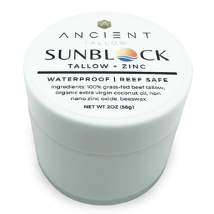 Ancient Tallow and Zinc Sunblock