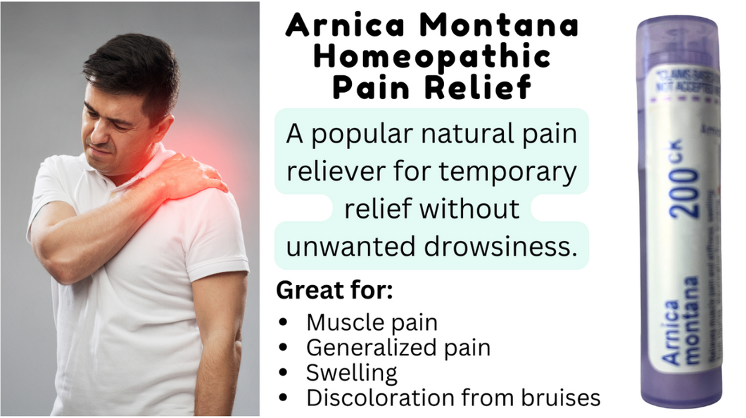 Homeopathic Remedy Arnica montana 200 ck