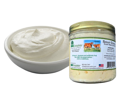 BioComplete Raw Cow Milk Sour Cream
