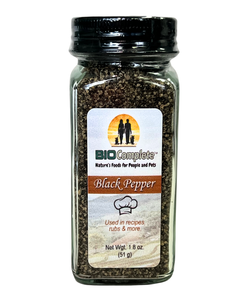 BioComplete Peppercorn Black Ground Culinary