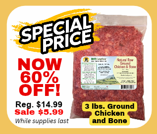 BioComplete Natural Raw Chicken and Bone Ground
