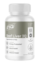Load image into Gallery viewer, FIQ Beef Liver IQ 120 cap