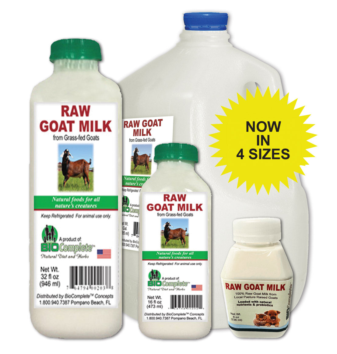 BioComplete Raw Goat Milk