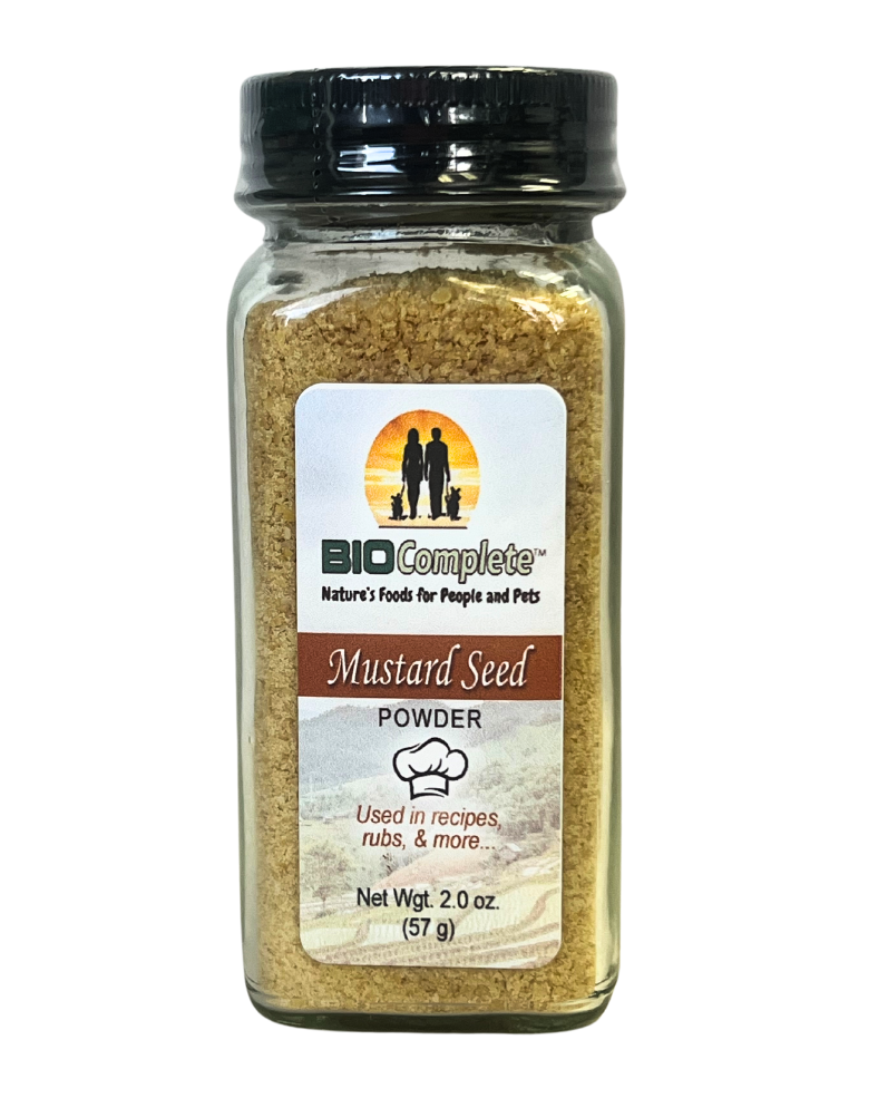 BioComplete Yellow Mustard Seed Powder Culinary