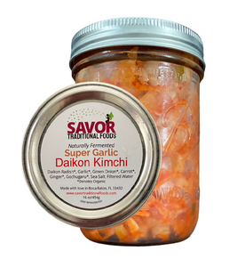 Savor Me Fermented Daikon Kimchi