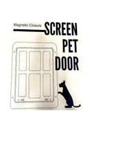 Load image into Gallery viewer, Screen Pet Door (Magnetic)