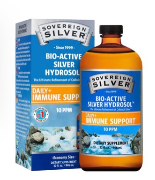 Sovereign Silver Immune Support 32 oz.