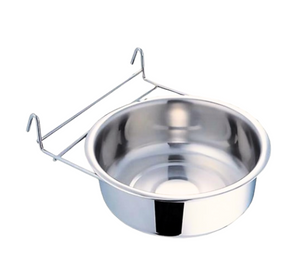 Stainless Steel Coop Cup w/ Wire Hanger