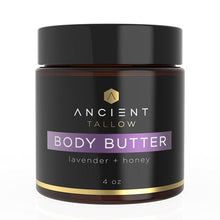 Load image into Gallery viewer, Moisturizing tallow body butter – lavender scent.
