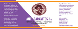 Herbal and ivermectin blend for parasite support – Anti-Paravites II.
