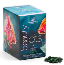 Load image into Gallery viewer, Plant-based spirulina tablets.