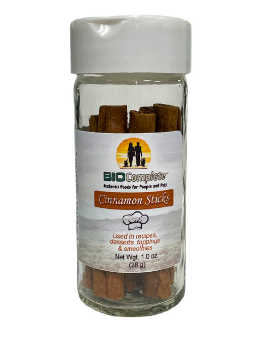 BioComplete Cinnamon Sticks Culinary - Premium Whole Cinnamon Sticks for Cooking and Baking