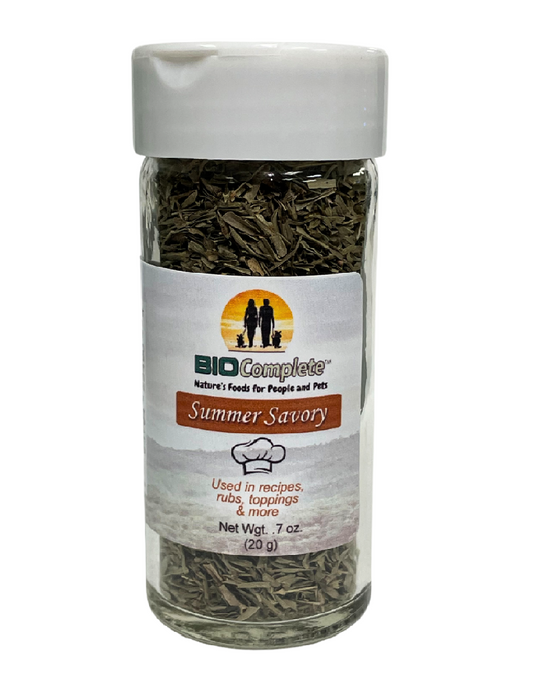 BioComplete Summer Savory Culinary - Premium Dried Summer Savory Herb for Cooking and Flavoring