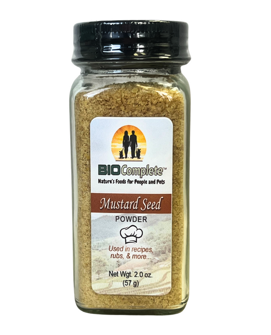 BioComplete Yellow Mustard Seed Powder Culinary grade spicy yellow mustard seed powder for cooking and seasoning