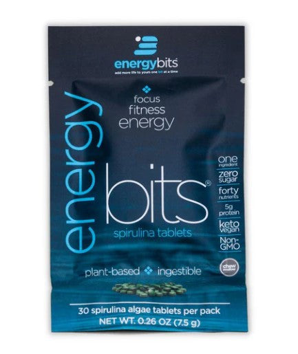 Natural green superfood vegan tablets.