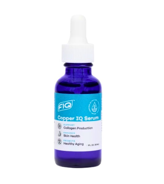 FIQ Copper IQ Serum – Supports Collagen Production, Enhances Skin Health, Promotes Healthy Aging