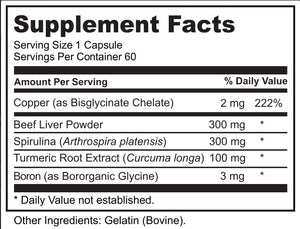 FIQ Recuperate IQ – targeted copper support for overall wellness.