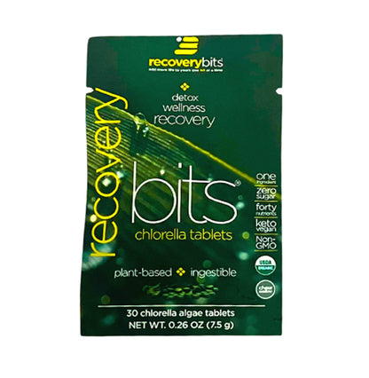 Clean, green chlorella supplement.