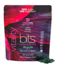 Load image into Gallery viewer, Plant-based nutrition from VITALITYbits – spirulina and chlorella blend.