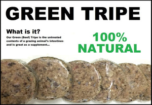 BioComplete Natural Raw Beef Green Tripe 6 Patties