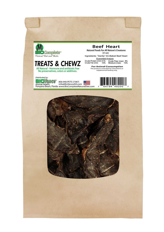 Beef Heart Treats-My Paleo Pet