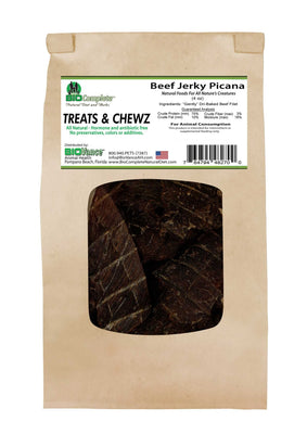 BioComplete Natural Baked Beef Jerky Picanha Filet Treats