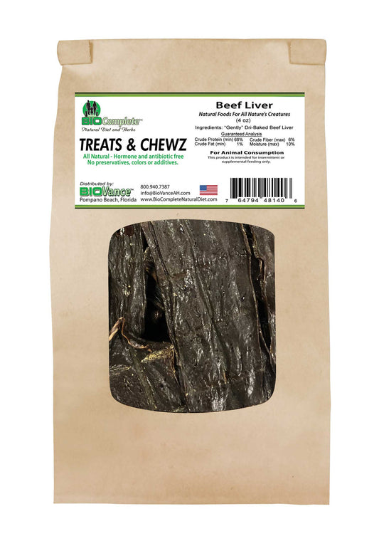 BioComplete™ Natural Beef Liver Treats-My Paleo Pet