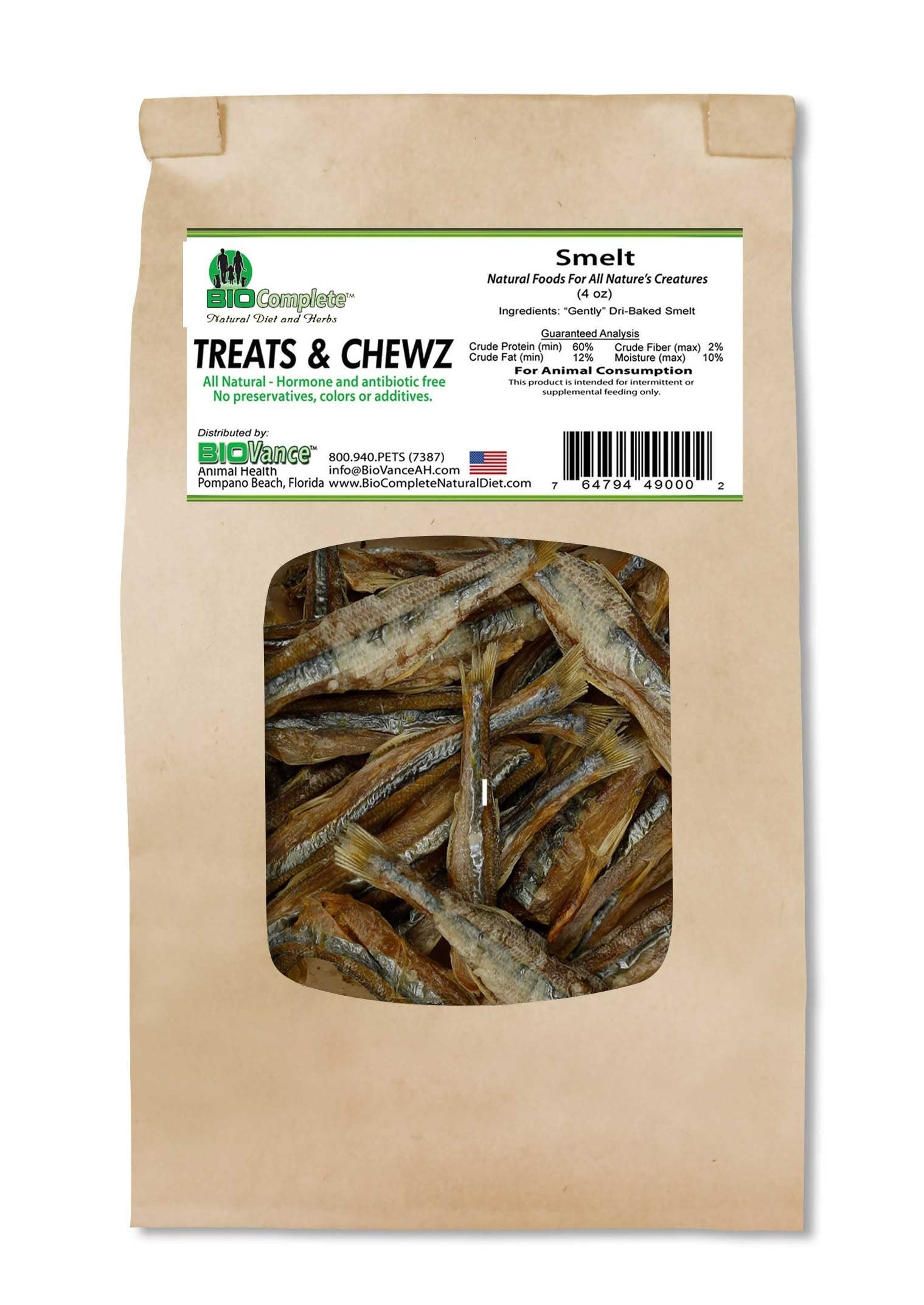 Smelt Treats-My Paleo Pet