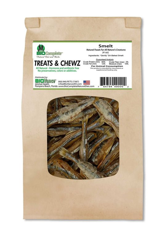 Smelt Treats-My Paleo Pet